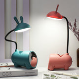 LED Rabbit Desk Lamp - Cute & Modern Bunny Design for Home Office & Study