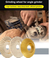 Carbon Steel Grinding Wheel – 100mm, Wood Carving & Angle Grinder Fit
