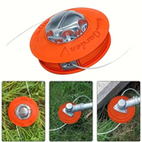 Kraftvoller Trimmer-Aufsatz für effektives Schneiden von Unkraut und Gras – Hochleistungswerkzeug für Gartenpflege