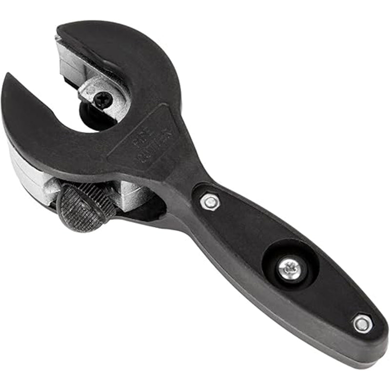Ratchet Pipe Cutter – 6-23mm, Hardened Steel Blade for Copper, PVC & Steel