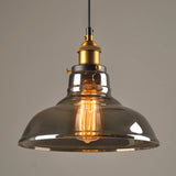 Vincent Crystal Hanging Lamp - Smoke Gray Style 3