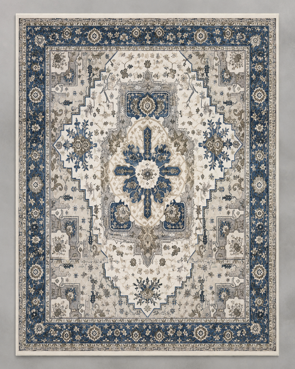 Minimal Geometric Rug - Detail