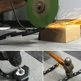 Optimized Product Title: **Faltbares Fahrradschloss – Kompakte, Bohrsichere Sicherheit für Ihr Fahrrad | Hochwertiger Zylinder für maximalen Schutz**