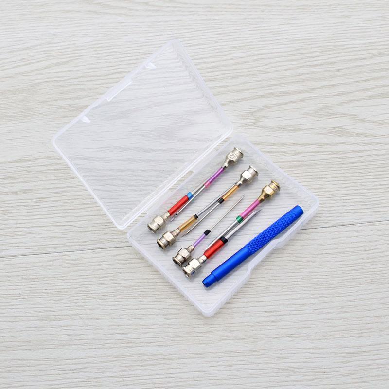 Embroidery Needle Set 7-Piece – Stainless Steel & Copper, 10 cm & Color-Coded