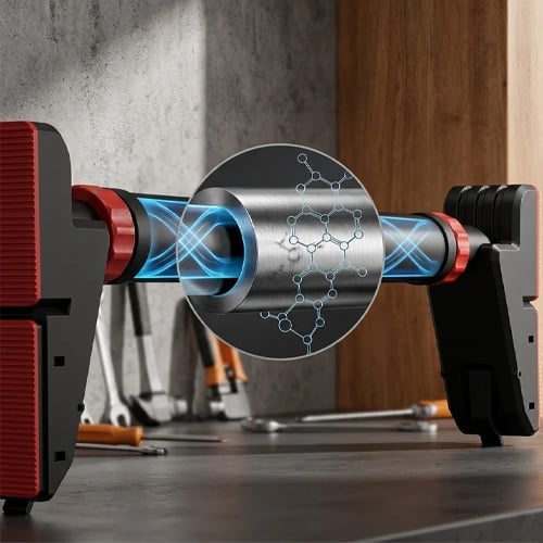 Doorway Pull-Up Bar – Steel, No-Drill Clamp & Built-In Level