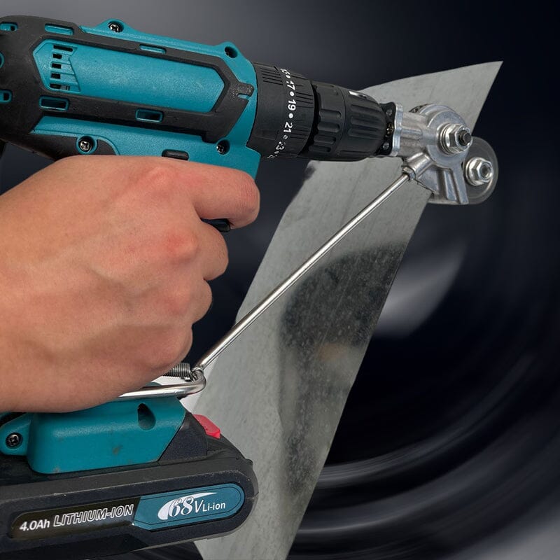 Enhanced Product Title: **Blechnibbler-Aufsatz für Bohrmaschine – Präzise 360° Rotationsschneider für Saubere Metall- und Blecharbeiten** 

This title includes relevant keywords and emphasizes the product's features for better visibility in Google Shoppin