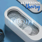 Ultrasonic Cleaner – USB Rechargeable, 3-Minute Clean for Jewelry & Glasses