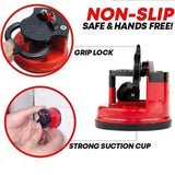 Manual Knife Sharpener – Suction Base, Fixed-Angle Guide & Ergonomic Grip