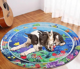 Pet Cooling Mat – Water-Filled, BPA-Free, 4 Ocean Designs, Summer Relief