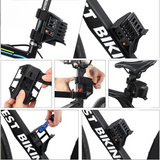 Optimized Product Title: **Faltbares Fahrradschloss – Kompakte, Bohrsichere Sicherheit für Ihr Fahrrad | Hochwertiger Zylinder für maximalen Schutz**
