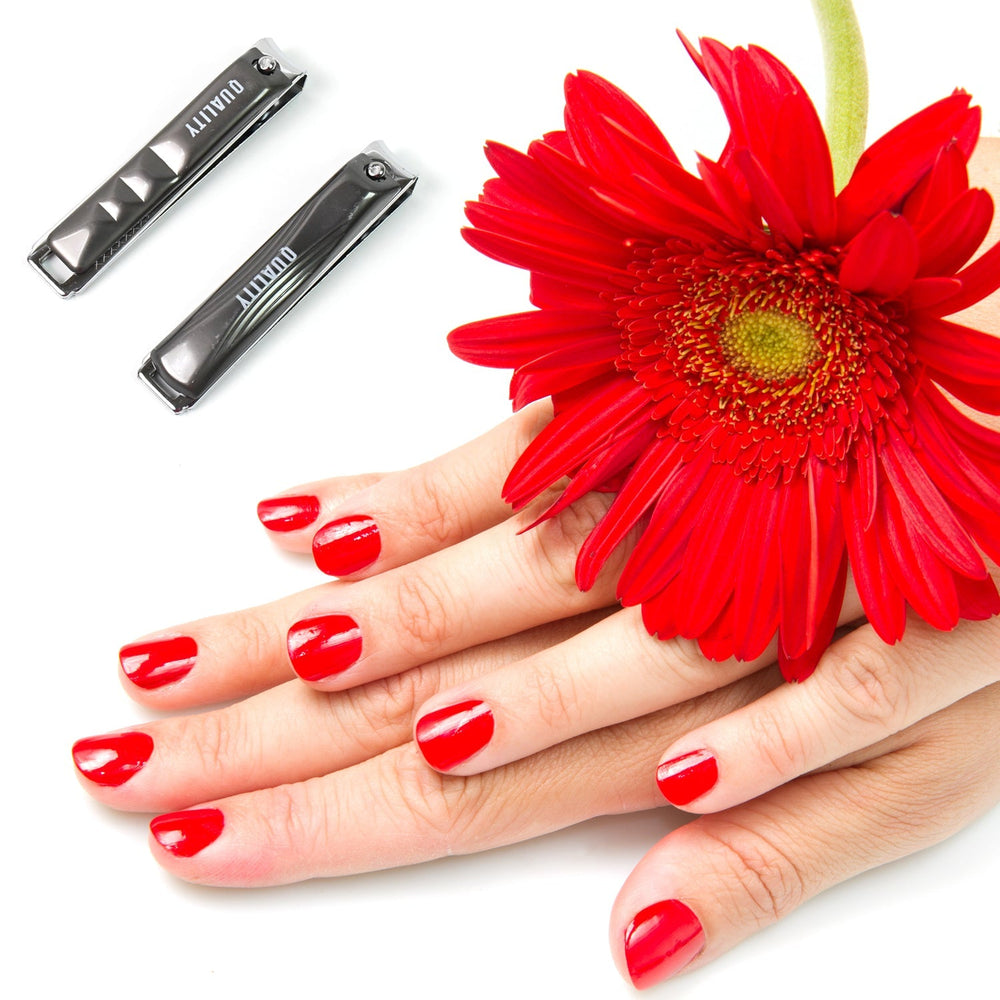 Stainless Steel Nail Clipper – Foldable Design, Built-In Nail File & Travel Size