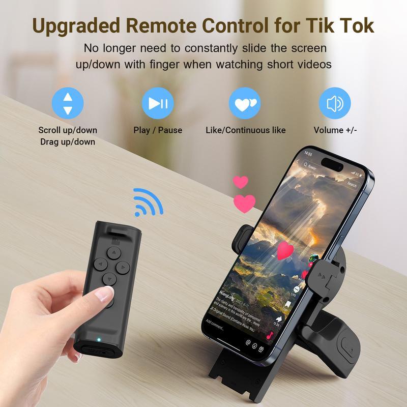 Bluetooth Smartphone Grip with Remote Shutter – Stabilize Your Shots for Blur-Free Photos