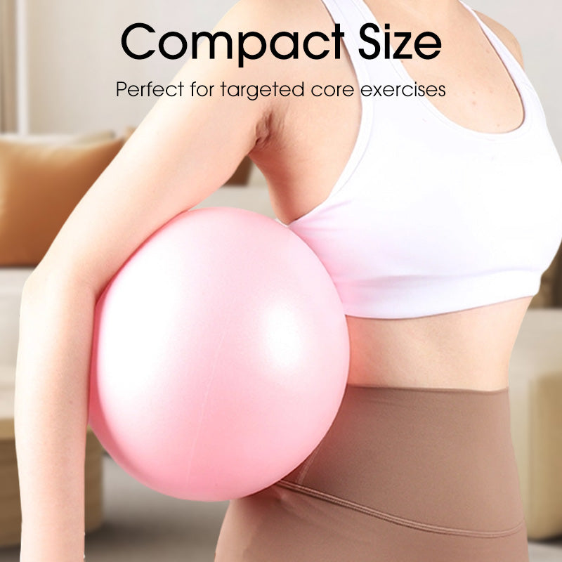 Balance Ball – Anti-Burst PVC, 15/25cm with Pump for Pilates & Yoga