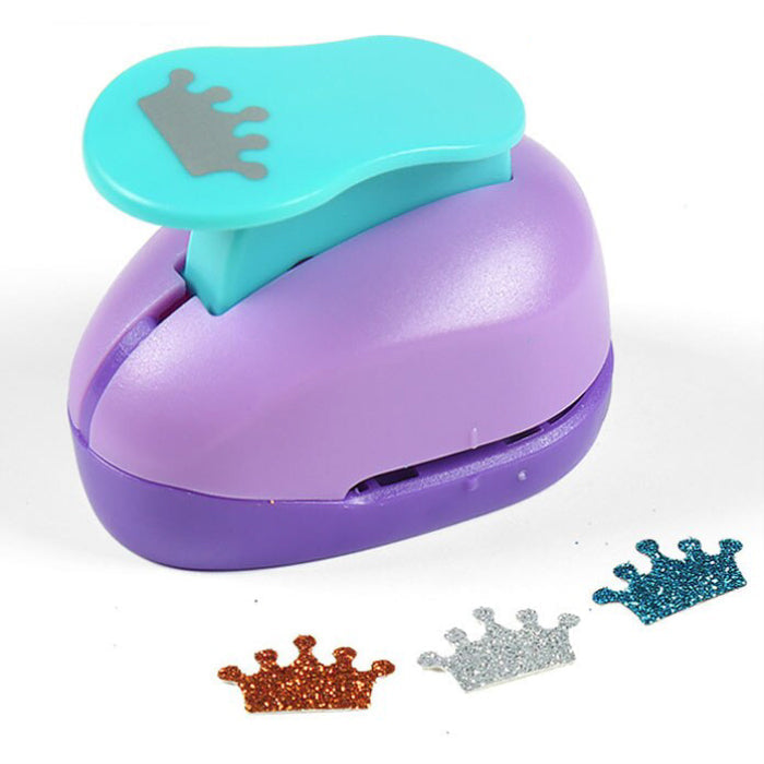 15-in-1 Craft Paper Punch Set – ABS & Zinc Alloy, 1.5 cm Motifs & 15 Shapes