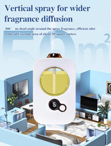 Ultrasonic Aroma Diffuser – 300ml Tank, LED Mood Light & Essential Oils