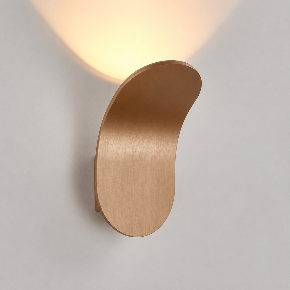 LED Wall Lamp – Nordic Design, Matte Black Finish & Adjustable Head