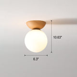 Optimized Product Title: "Moderne Glaskugel Deckenleuchte – Elegante Deckenlampe für Wohnräume, Schlafzimmer & Flure" 

This title includes relevant keywords while providing more detail about the product's style and potential uses, which can improve visib