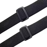 Men's Adjustable Y-Back Suspenders – 3.8cm Padded Straps, 120cm Length & Strong Clips