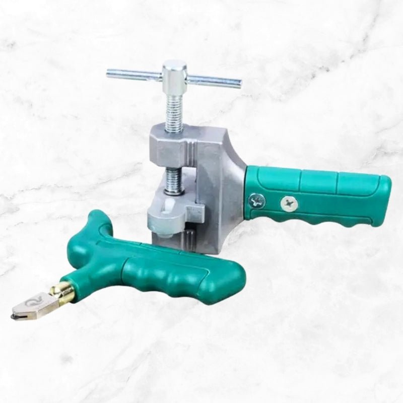 Tile Cutter – Alloy Cutting Wheel, Extended Grip for Tile, Glass & Mirror