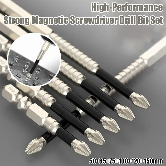 Optimized Product Title: **Magnetisches Schraubendreher-Bit-Set – 6 Längen, Antirutsch-Profil, Hochwertige Präzisionsbits für sicheren Halt** 

This title includes relevant keywords and provides additional details that may attract more clicks.