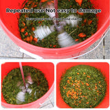 Stainless Steel Vegetable Chopper – 4 Blades, Grass & Feed Cutter, Heavy-Duty
