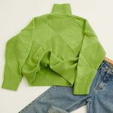 Charlotte High-Neck Pullover - Stylish & Chic Women's Sweater