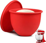 Silicone Mixing Bowl Liner for KitchenAid – 4.5-5 Qt, Non-Stick & Lid