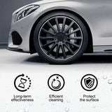 Tire Shine Wax – 100g, Long-Lasting UV Protection & Deep Black Gloss