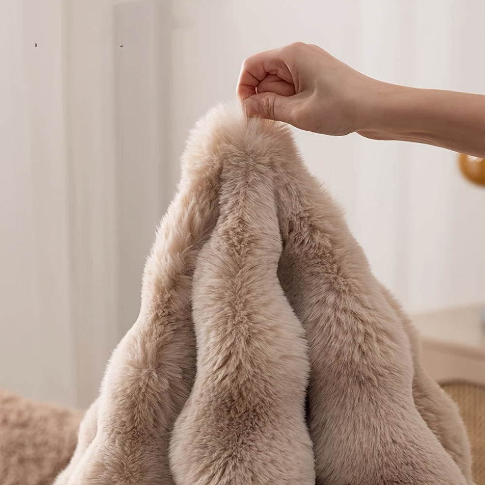 Cloud Comfort Round Bubble Rug | Soft Fluffy Circle Carpet