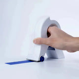 Masking Tape Applicator with Cutter – Plastic & Steel, Fits 50mm Tape, 15×6×16cm