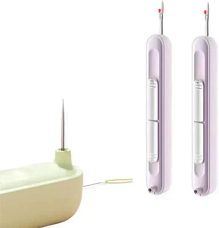 Needle Threader & Seam Ripper Tool – 10.4cm, Stainless Steel Tips & Ergonomic Grip