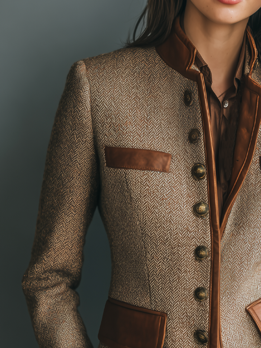 Enhanced Product Title: Verena™ Vintage-Jacke mit Zierbesatz und praktischen Taschen – Stilvolle Damenjacke für jeden Anlass

This optimized title includes relevant keywords and phrases that can improve search visibility while clearly describing the produ