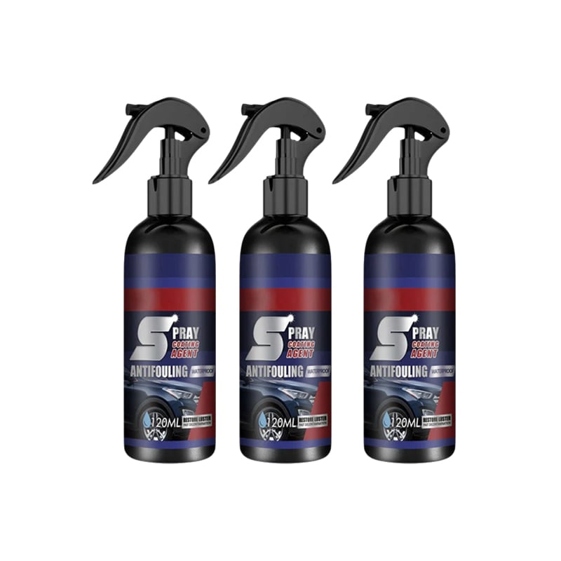Car Coating Spray – 3-in-1 Waterless Clean, Nano Protection & 120ml