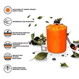 Reflective Emergency Blanket – Waterproof, 90% Heat Reflection & Compact Orange