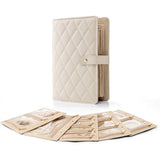 Travel Jewelry Case – PU Leather, Multi-Compartment & Snap Closure