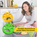 Silicone Pet Hair Remover Discs – Washer & Dryer, Reusable & 4-Pack
