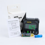Digital Angle Finder – Magnetic, IP54 Waterproof & 360° with ±0.2° Accuracy