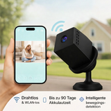 Wireless Security Camera – 4K Ultra HD, Infrared Night Vision & Rechargeable Battery