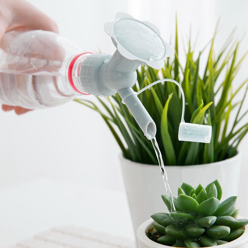 Flower Watering Spout Attachment – Fits 2L Bottles, Dual Spray Mode & Fine Sprinkler Head