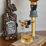 Wood Beverage Dispenser – 5L, Metal Tap & Bar Serving