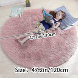 Round Fluffy Rug - Clouda