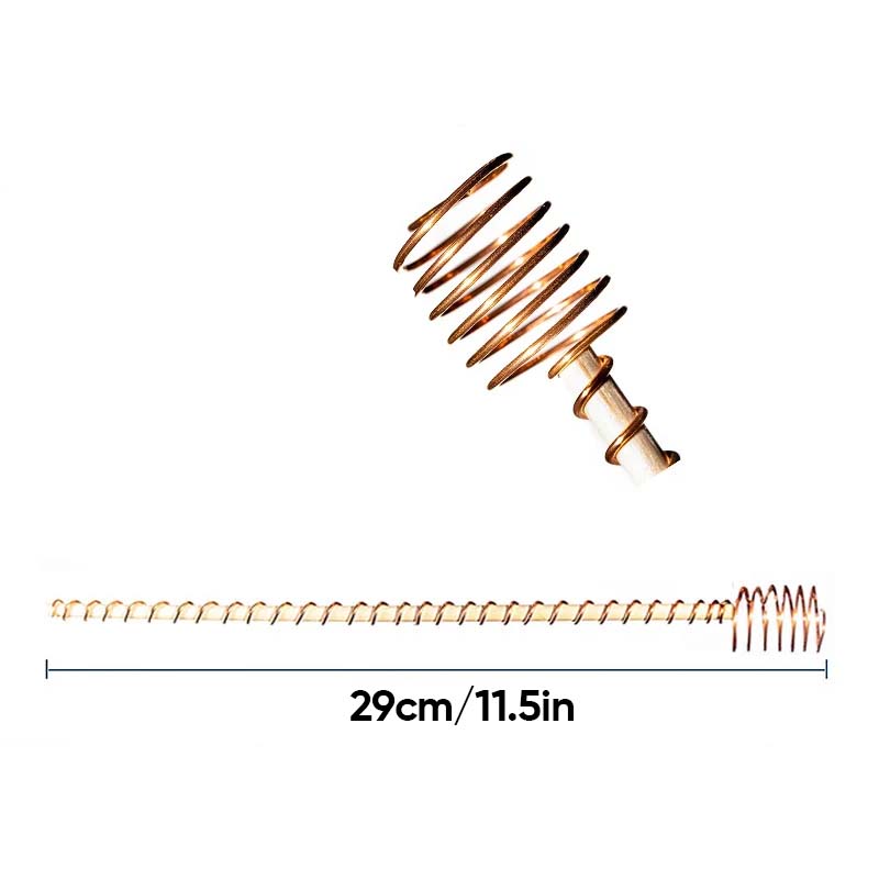 Copper Plant Stakes – 5-Pack, Pure Copper 30cm & Natural Growth Booster
