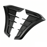Carbon-Look Car Side Vents – Self-Adhesive, Weatherproof TPU & 24×17cm Pair