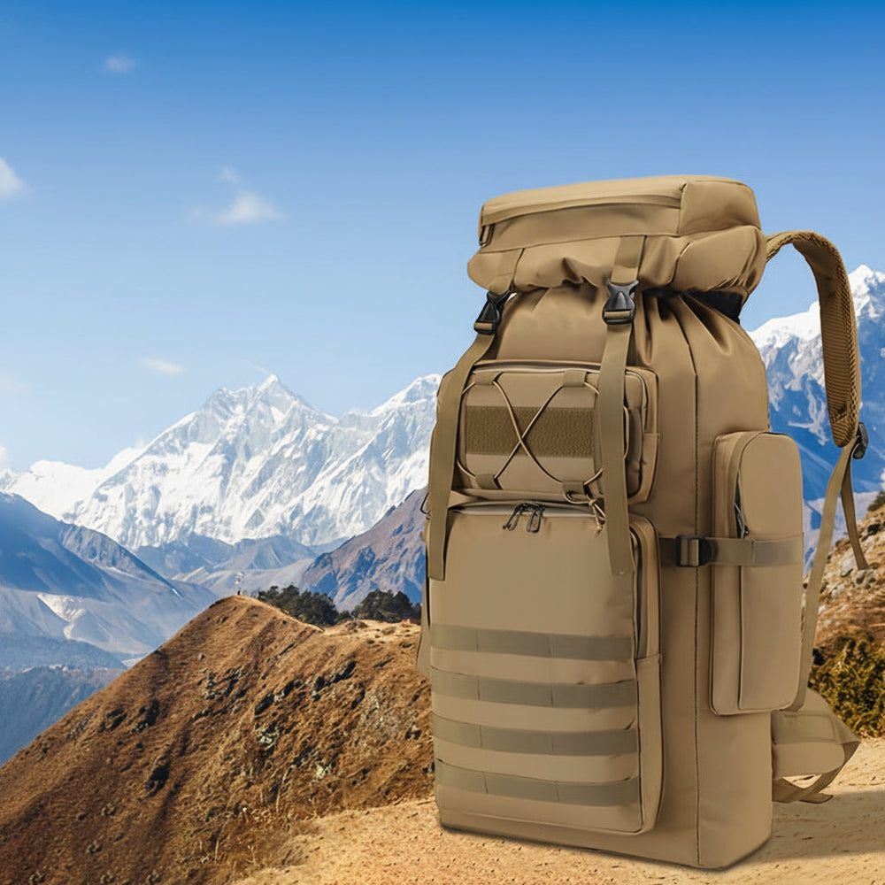 Large Capacity Hiking Backpack – Tactical Daypack for Outdoor Travel