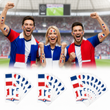 Face Paint Stickers Waterproof Temporary Tattoos Events Sports