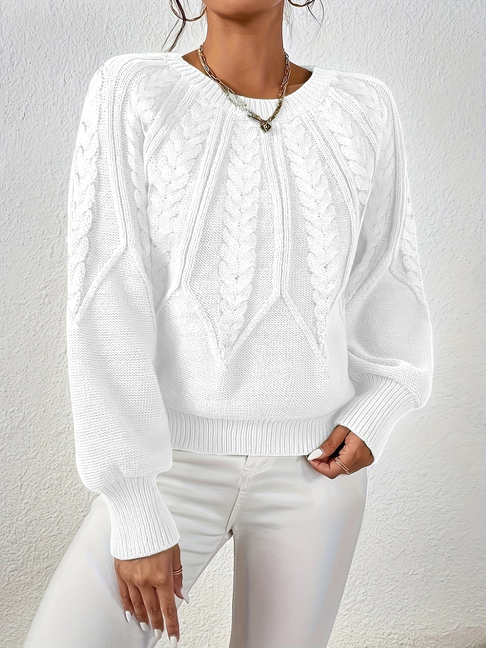 Enhanced Product Title: Jane™ Eleganter Langarm-Pullover für Damen – Stilvoller, Bequemer Strickpullover für jede Gelegenheit

This title includes relevant keywords and phrases that can help improve visibility on Google Shopping while maintaining clarity