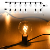 FairyFlicker String Lights - Luxurious patio lighting with waterproof protection | Kalsten