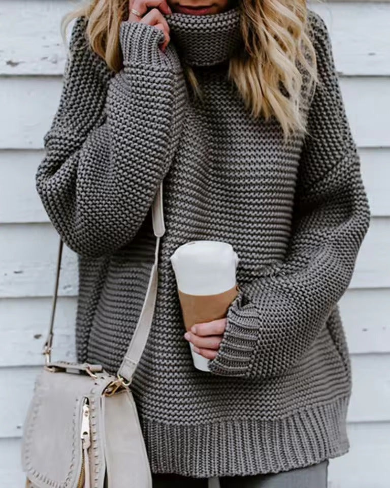 Enhanced Product Title: "Amelia Women's Rollkragenpullover - Cozy Turtleneck Sweater for Fall & Winter Fashion" 

This title includes keywords that potential customers might search for while also providing a clear description of the product.