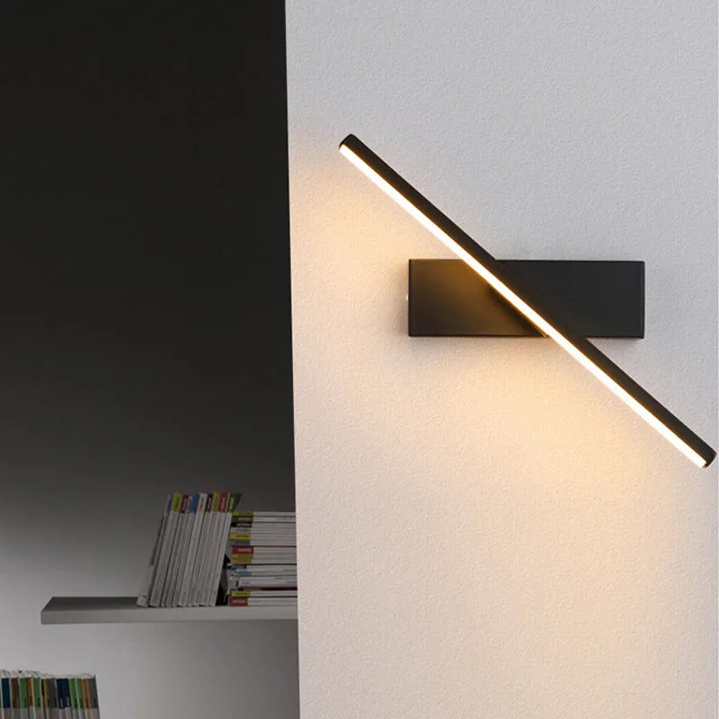330° Adjustable LED Wall Light - 3 Color Temperatures, Durable Aluminum Design