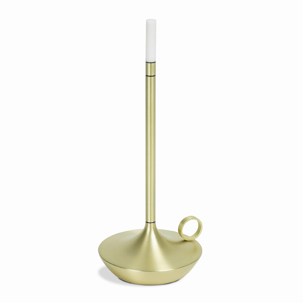 Enhanced Product Title: "Tragbare Tischlampe mit USB-Ladefunktion – Dimmbare LED, Kabelloses Design für Innen- und Außenbereich" 

This title includes relevant keywords and features that can help improve visibility and appeal in Google Shopping searches.